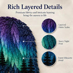 Northern Lights Wildlife Patchwork Art Kit