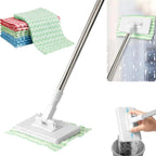 100cm Zero Touch Mini Mop with Hands-Free Cloth Change Set