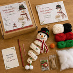 Crochet Christmas Spiral Ornament DIY Kit