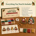 DIY Christmas Beaded Ornament Craft Kit