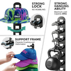 Hat Hook for Wall 2 Pack Hat Organizer