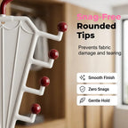 Multi-Functional V-Shaped Double Sided Hanger Storage Rack
