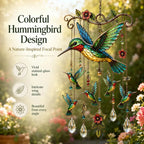 Graceful Hummingbird Wind Chime