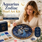 DIY Pearl Zodiac Wall Art Kit