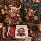Christmas Patchwork Fabric Ornament Kit