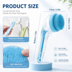 2-in-1 Pet Bath Brush & Shampoo Dispenser-2 PCS