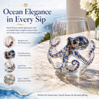 The Perfect Beach House Gift3D Ocean Animal Artisan Glassware Collection