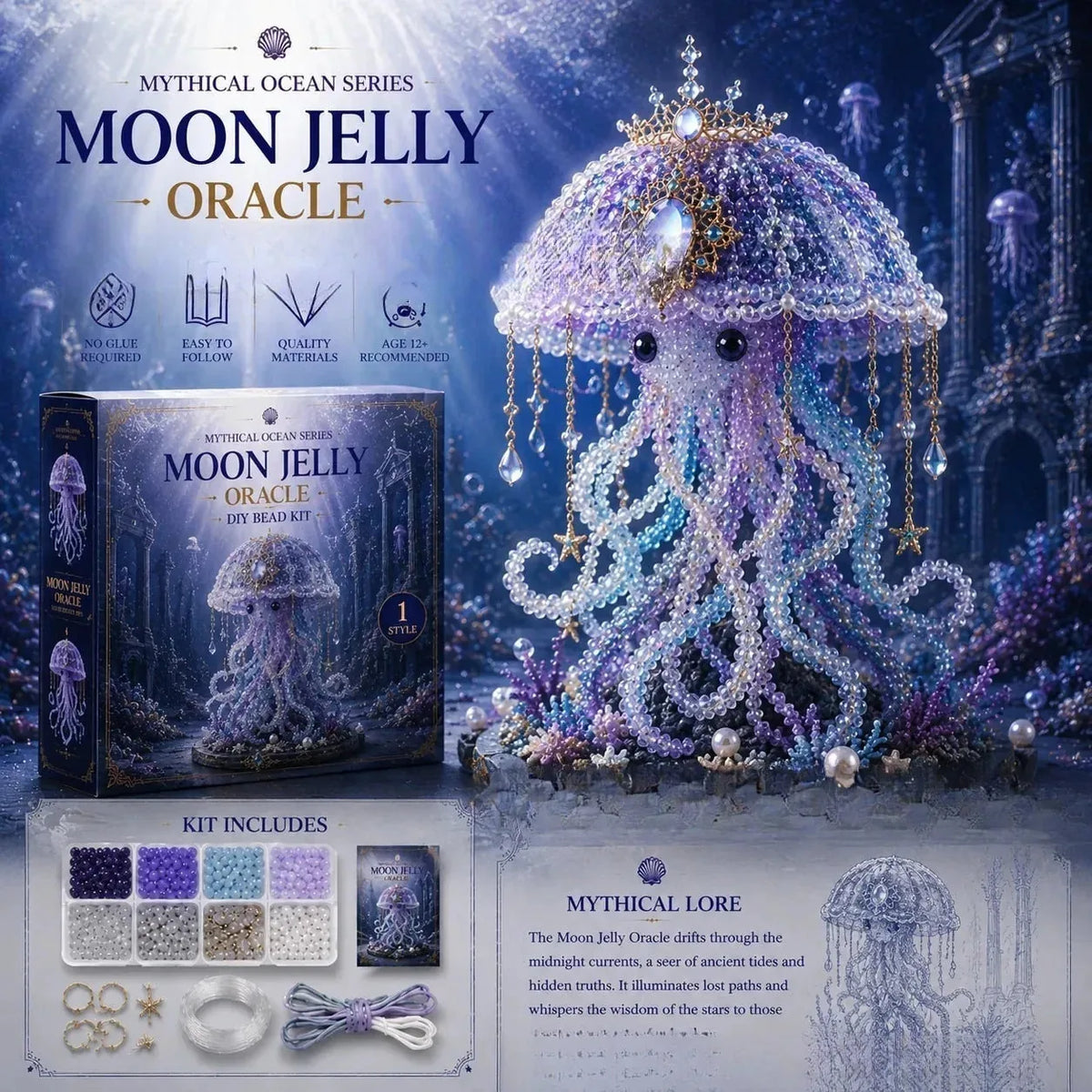 Mythical Ocean DIY Beads Jewelry Making Kit