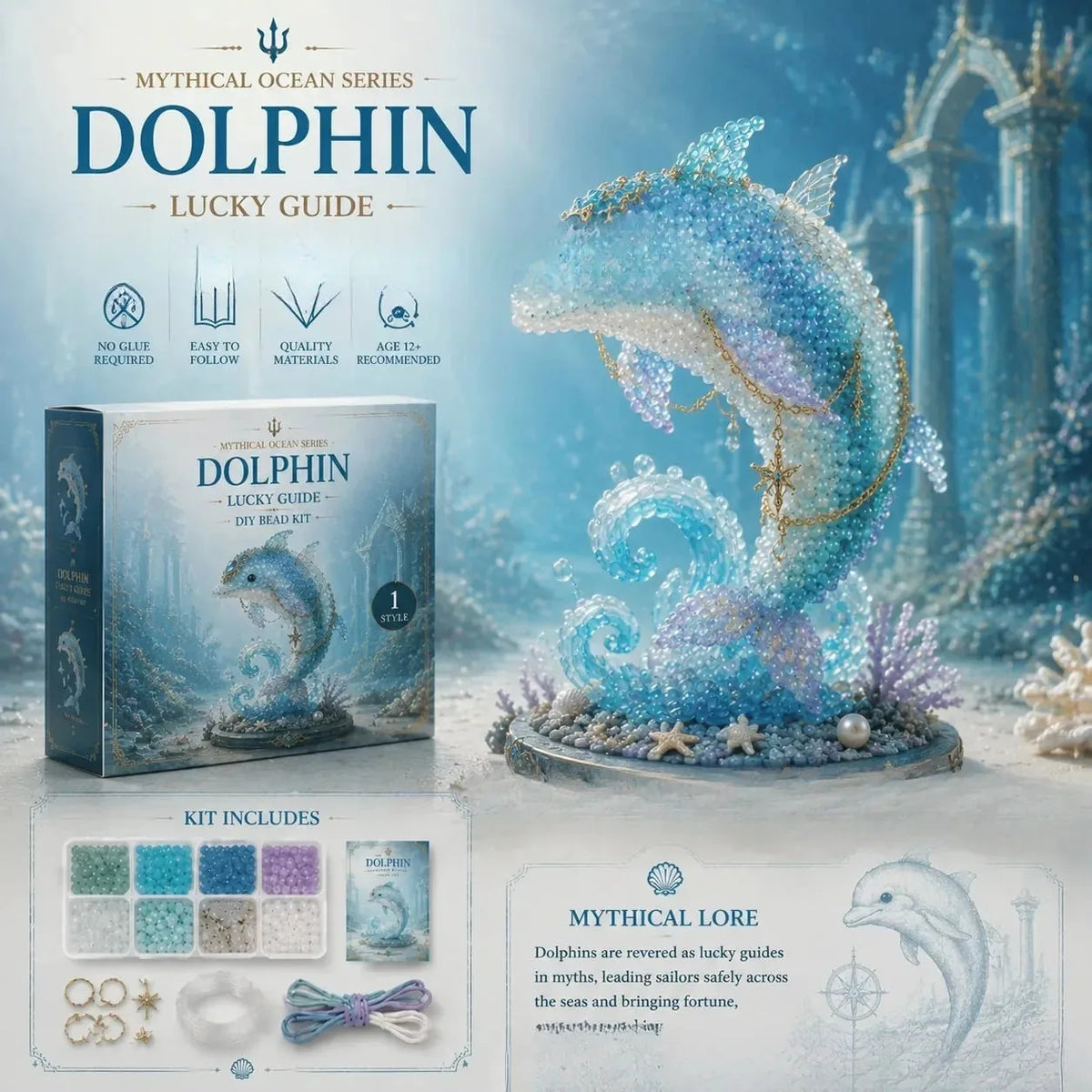 Mythical Ocean DIY Beads Jewelry Making Kit