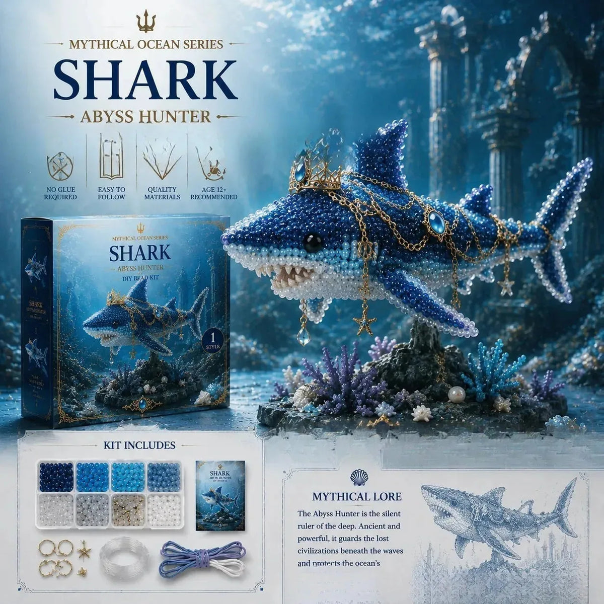 Mythical Ocean DIY Beads Jewelry Making Kit