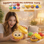 Glitter Dumpling Squishy -  Random-4/12PCS-（Pre-Order – Ships in 10 Days）