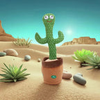 Rechargeable Dancing and Talking Cactus Toy