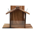 Wooden Squirrel Feeder
