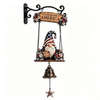 Hand-Painted Gnome Welcome Garden Bell