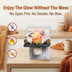 Ghost Campfire Halloween Plug-In Night Light