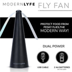 Portable Fly Fan for Outdoor Dining