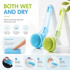 2-in-1 Pet Bath Brush & Shampoo Dispenser-2 PCS