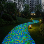 Colorful Glow in the Dark Garden Stones