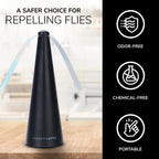 Portable Fly Fan for Outdoor Dining