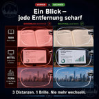 Ultra-Light Rimless Reading Glasses