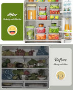 Food Grade Fridge Freezer Storage Containers