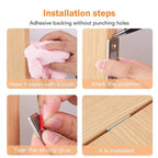 Ultra-Thin Magnetic Cabinet Catches – 10 Pairs