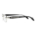 Rimless Metal Anti-Blue Light Reading Glasses 2 Pcs