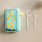Portable Dental Floss Pick Storage Box