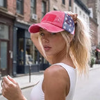 Women's USA 250th Anniversary Ponytail Baseball Cap