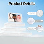 Clear Hard Shell Zipper Case