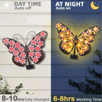 Solar Butterfly Light Elegant Glow for Your Outdoor Space