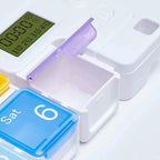 7-Day Electronic Pill Box with Timer Alarm