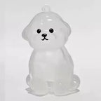 Pet Hair Keepsake Capsule Keychain for Cat & Dog Lovers -5Pcs