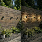 1Decorative Solar Mandala Lights 2 Pcs