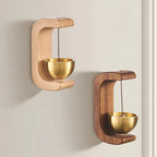 Siopsrl– Wood Door Chime with Magnetic Base-2PCS
