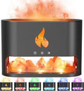 Himalayan Salt Fireplace Humidifier Lamp