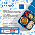 Insulated Bento Lunch Box with Soup Jar