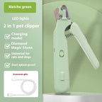 Pet LED Nail Clippers - Safe Trimming for Dogs, Cats & Rabbits
