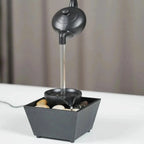 Floating Teapot Indoor Tabletop Fountain with Light