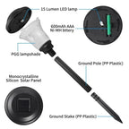 Rainbow Solar Projection Garden Lights – 2 Pack
