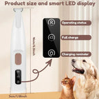 Waterproof LED Pet Paw Trimmer Set