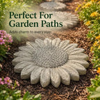 Sunflower Garden Stepping Stone Silicone Mold