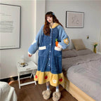 Colorful Princess Hooded Sleepwear for Women