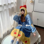 Colorful Princess Hooded Sleepwear for Women