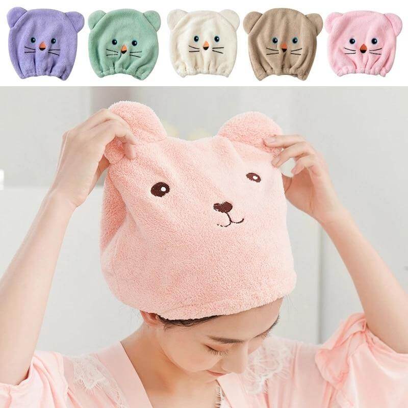 Microfiber Breathable Quick Dry Hair Hat