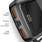 Built-in Charger Mini Power Bank