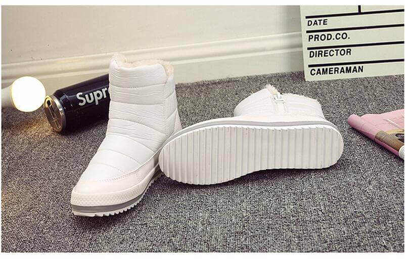 Russian Style Zipper Comfortable Women Shoes