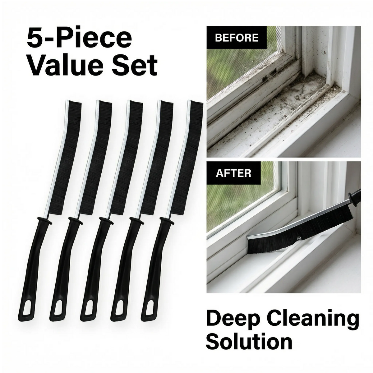GapGlide - Deep Cleaning Brush 5-Pack