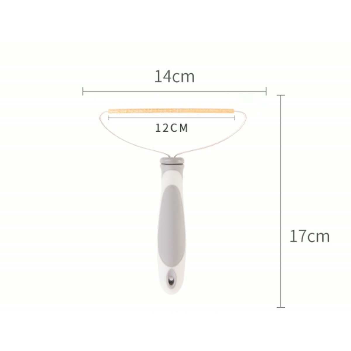 Satsus Copper Rake — Pet Hair Remover for Carpet, Car Mats & Stairs