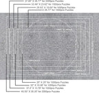 6 Pcs Puzzle Mat Set for Up to 1500 Pieces